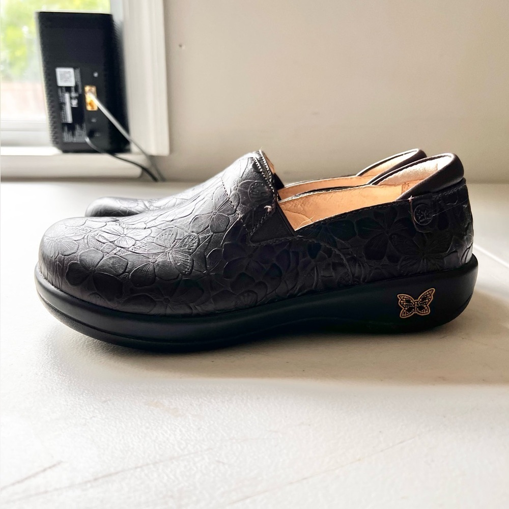 Alegria Kel Clog Comfort Leather Shoes Size 38 Mules - Picture 2 of 6